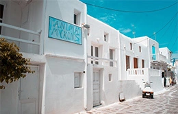 Explora la encantadora arquitectura de Mykonos