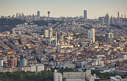 Alojamiento en la capital, Ankara, al corazón del país
