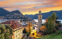 Paseo en la pintoresca Lugano.