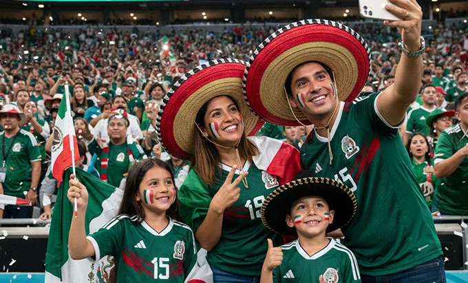 MUNDIAL FÚTBOL 2026 - Fase Grupos - MEXICO (2do + 3er partido) - 17 al 25 Junio 2026