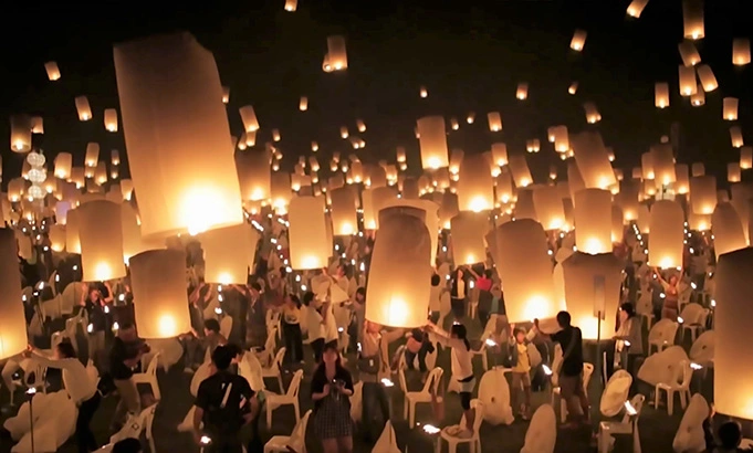 TAILANDIA CON FESTIVAL DE LUCES LOY KRATONG